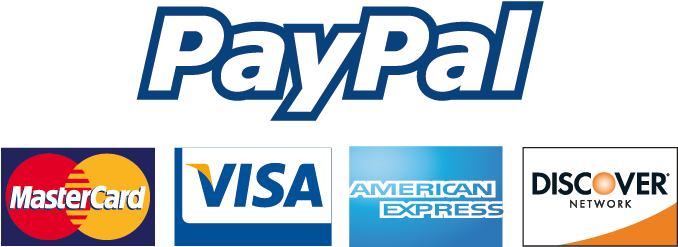 PayPal/Major credit cards